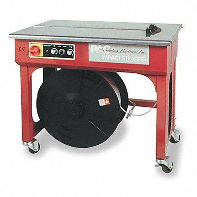 PAC STRAPPING PRODUCTS IMPACTSTRAPPER Tabletop Strapping Machine Semi-Auto