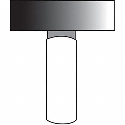 NORTON 61463624587 Vitrified Mounted Point 1-1/2 x1in 60G