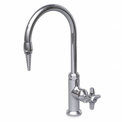WATERSAVER FAUCET COMPANY L694 Gooseneck Chrome Brass 2.2gpm