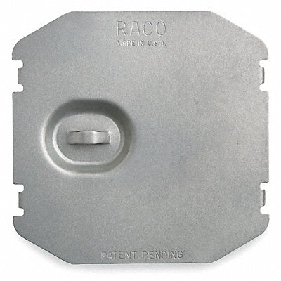 RACO 702F Electrical Box Cover Square Flat