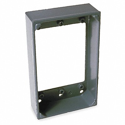 BELL 54060 Extnsion Box Alum For 1-Gang Elctrcl Box