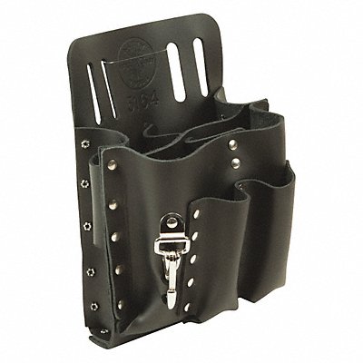 KLEIN TOOLS 5164 Black Tool Pouch Leather