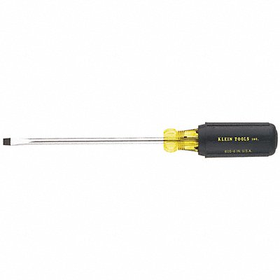 KLEIN TOOLS 60510 Slotted Screwdriver 1/4 in