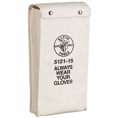 KLEIN TOOLS 512119 Glove Bag 1 Pocket 8 x8 x19 Tan