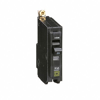 SQUARE D QOB125 Circuit Breaker 25A Bolt On 120/240V 1P