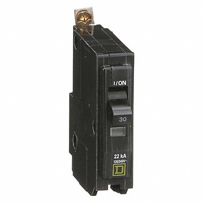 SQUARE D QOB130VH Circuit Breaker 30A Bolt On 120/240V 1P