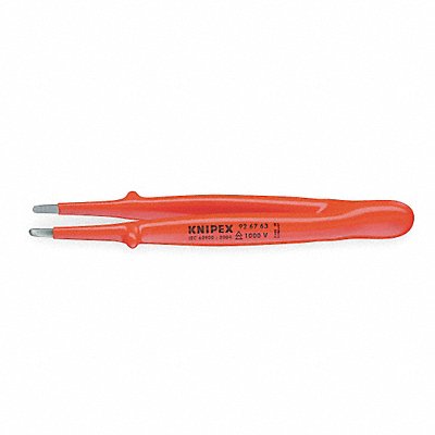 KNIPEX 926763 Insulated Tweezers SS Straight 5 45/64 L