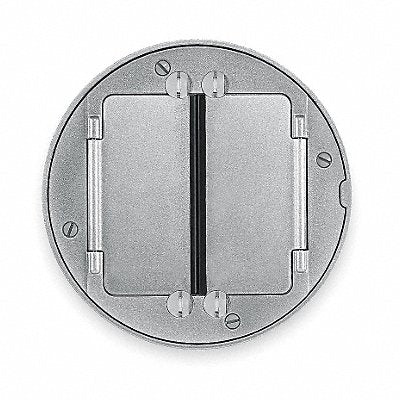 HUBBELL WIRING DEVICE-KELLEMS S1TFCAL Floor Box Cover Tile Flange Aluminum