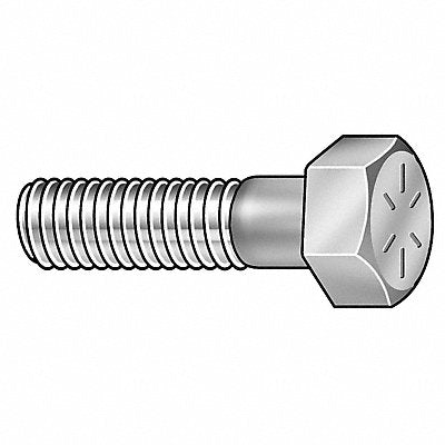 GRAINGER 4RWT3 Hex Head Cap Screw Steel 6 1 1/2 -6 10PK