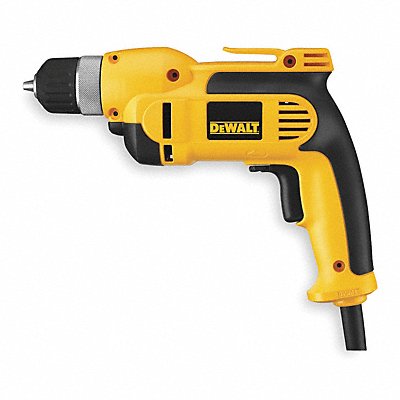 DEWALT DWD110K Drill Kit Corded Pistol Grip 3/8 in