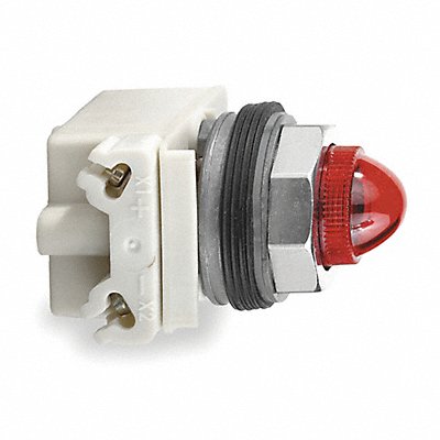 SCHNEIDER ELECTRIC 9001KP1R9 H4506 Pilot Light Red 30mm Incandescent