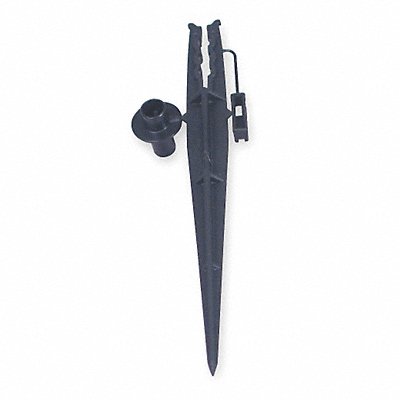 RAIN BIRD TS2510PS2 Tubing Stake 1/4 In Black Plastic PK10