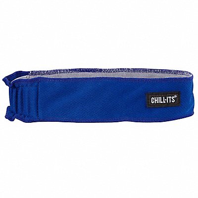 CHILL-ITS BY ERGODYNE 6605 Headband Blue One Size Terrycloth