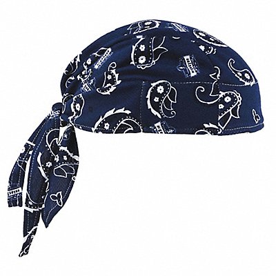 CHILL-ITS BY ERGODYNE 6615 Dew Rag Navy Universal