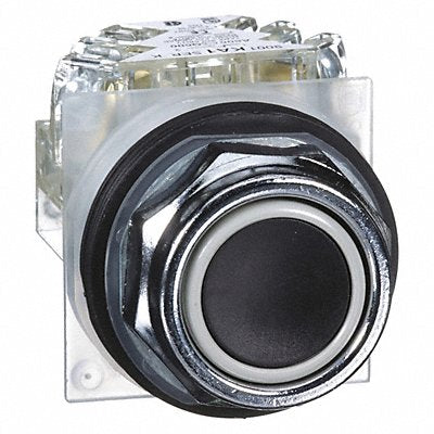 SCHNEIDER ELECTRIC 9001KR1BH13 Flush Push Button Operator Non Illuminated Blk SPDT
