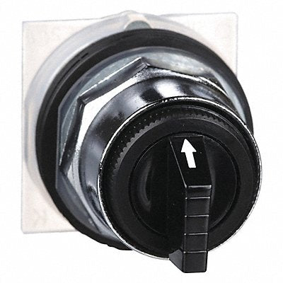 SCHNEIDER ELECTRIC 9001KS52B Short Handle Selector Switch Black 3Pos 30mm