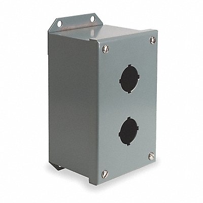 SCHNEIDER ELECTRIC 9001KYAF2 Push Button Enclosure 30mm 2Holes Steel