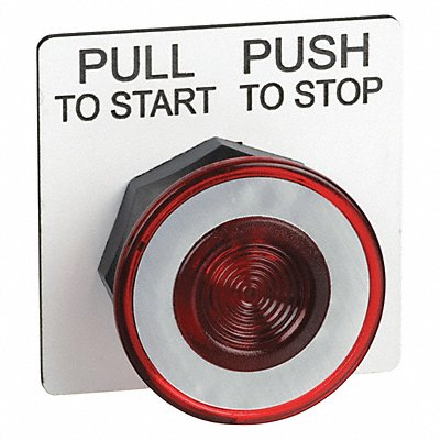 SCHNEIDER ELECTRIC 9001SKR9R H4526 Mushroom Head Push Button Red Non Illuminated 30mm