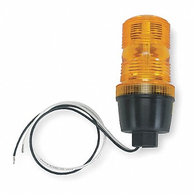 GRAINGER 2ERP5 Warning Light Strobe Tube Amber 120VAC