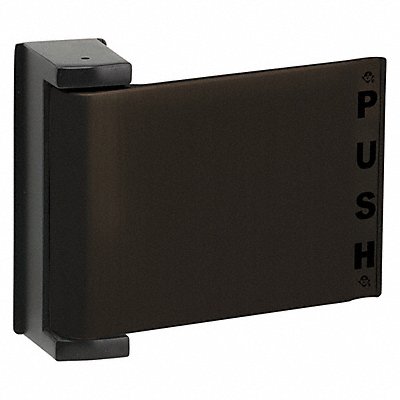 ADAMS RITE 45900400313 D1074 Push Deadlatch Paddle RH Dark Bronze