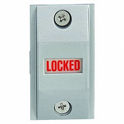 ADAMS RITE 408900130 Exit Indicator Satin Chromee