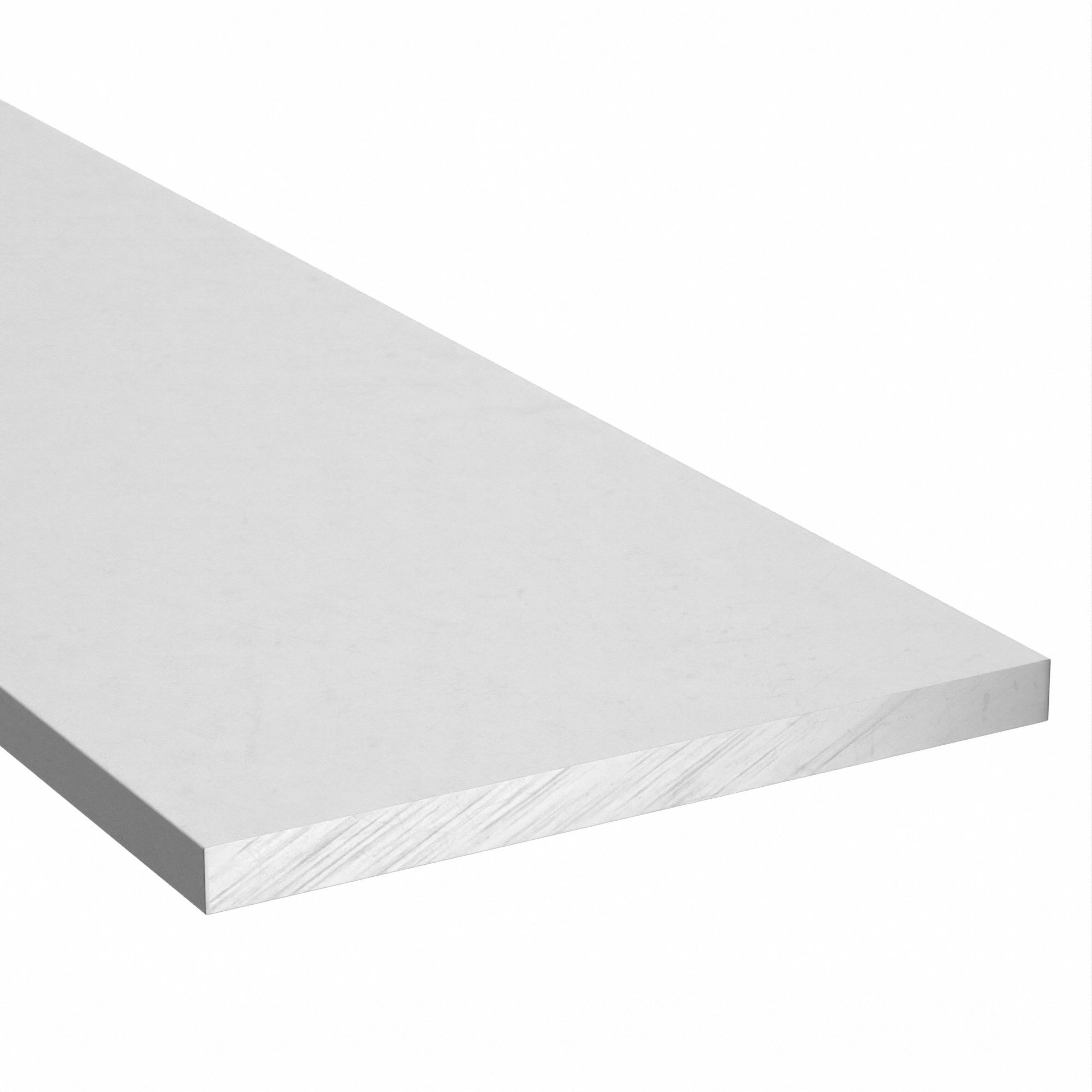 GRAINGER 2EZV3 Flat Bar Stock Aluminum 1 in Over. W