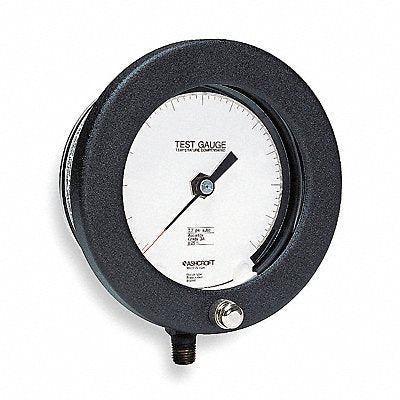 ASHCROFT 451082AS02L15C4 D0805 Pressure Gauge 0 to 15 psi 4-1/2In 1/4In