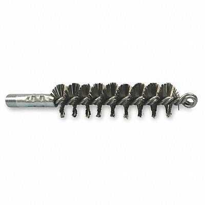 TOUGH GUY 2FCC6 Flue Brush Wire OAL7 1/4 In Dia 1 1/4 In