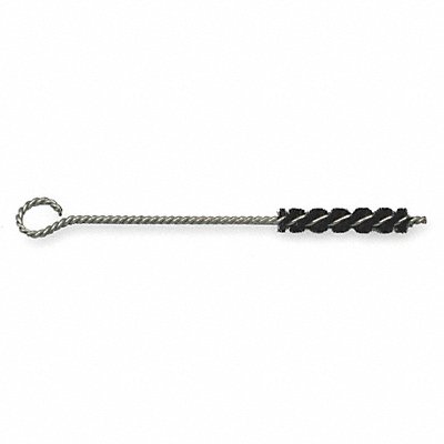 TOUGH GUY 2FCE4 Tube Brush Natural Bristle OAL 6 1/2 In