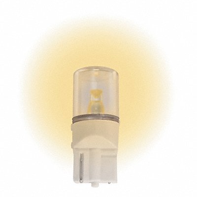 LUMAPRO LM1024WBWW LED 1 W T3-1/4 Plastic Wedge (W2.1x9.5d)
