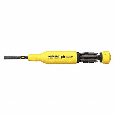 MEGAPRO 151SL44B Multi-Bit Screwdriver NumBits 6