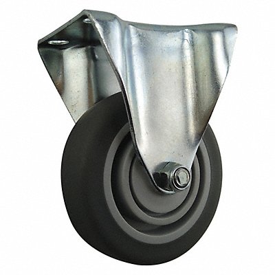 GRAINGER PGR40120ZNTPR22GG Standard Plate Castor Rigid 260 lb.