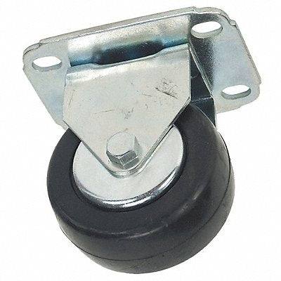 GRAINGER 2G303 Standard Plate Castor Rigid 210 lb.