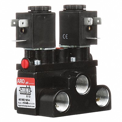 ARO A213SD120A Solenoid Air Con Valve Four-Way 150 psi
