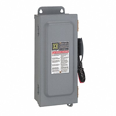 SQUARE D H266AWK Safety Switch Fusible 600 A Steel