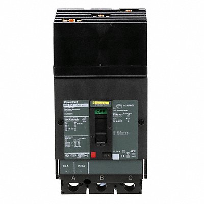 SQUARE D HGA36070 Circuit Breaker 70A 3P 600VAC HG