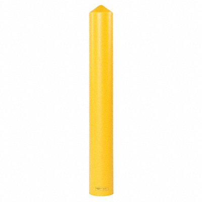 GRAINGER 1735 E7131 Bollard Cover Yellow 5 3/10 in Dia