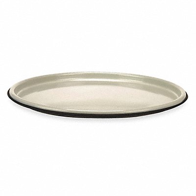 GRAINGER P2212LKIT Drum Cover White Steel 55 gal