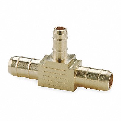 PARKER 224664 Union Tee 0.25 x 0.17 In Barbed Brass
