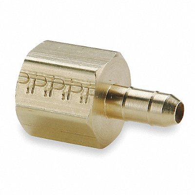 PARKER 265322 Female Connector 0.096 In Tube Brass