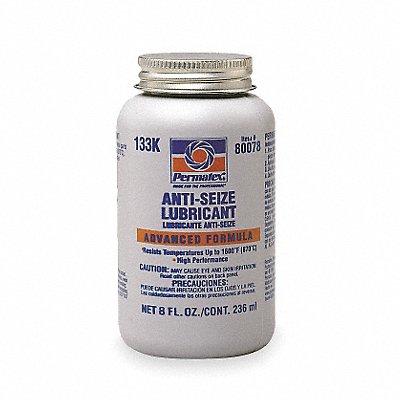 PERMATEX 80078 Heavy Duty Anti-Seize 8 oz BrshTp Cn