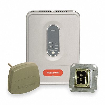 HONEYWELL HZ322K 11.5 H 8 W 3 Zone Cntrl Kit 2Cool 2Heat