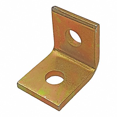 GRAINGER V321Y Angle Connector - Open Closed Steel