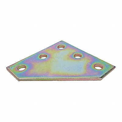GRAINGER V353Y Corner Plates Steel