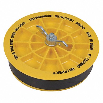 CHERNE 270270 Pipe Plug Wing Nut 3.75 H 8 Pipe