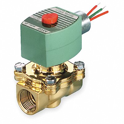 REDHAT 8030G043 Solenoid Valve Brass NC Air Inert Gas