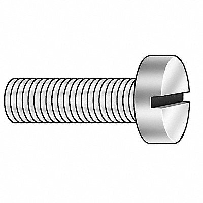 GRAINGER MSCI0600500100BX MS #6-32 Zinc Plated 1/2 L 100PK