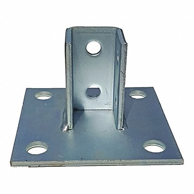 GRAINGER V6SQEG Post Bases Steel Overall L 6in