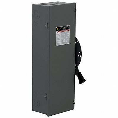 SQUARE D DT223 Safety Switch Fusible 100 A Steel