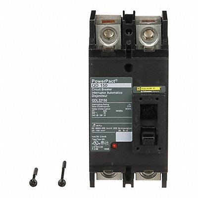 SQUARE D QDL22150 Circuit Breaker 150A 2P 240VAC QD